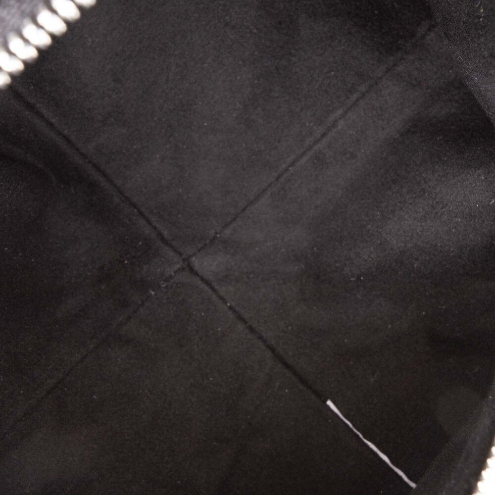 Pre-Loved Maison Margiela Leather Graffiti Front Zip Pouch - Picture 4 of 6